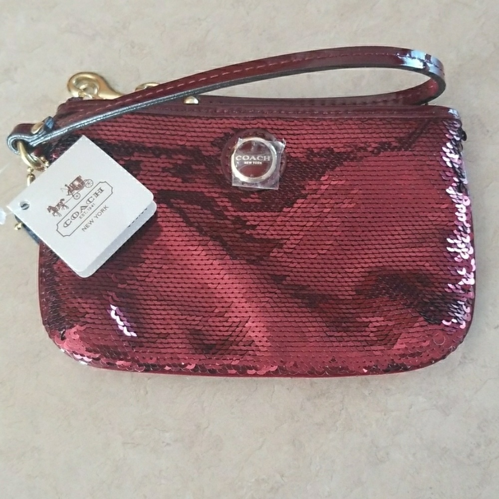 Coach wristlet
